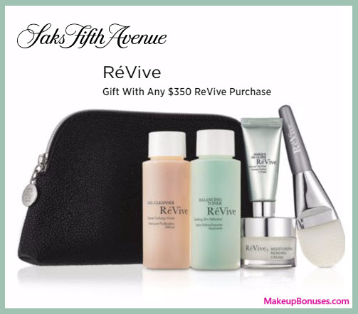 Receive a free 6-pc gift with your $350 RéVive purchase