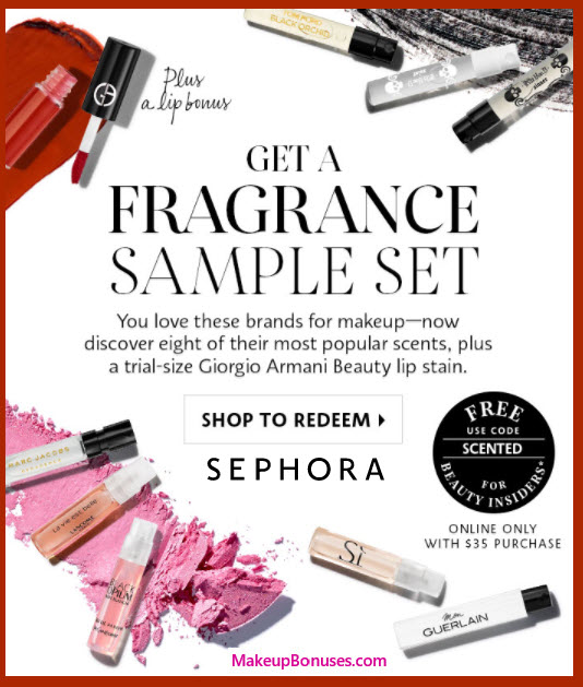 Receive a free 9-pc gift with your $35 Multi-Brand purchase
