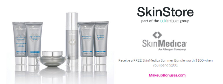 Receive a free 3-pc gift with your $200 SkinMedica purchase