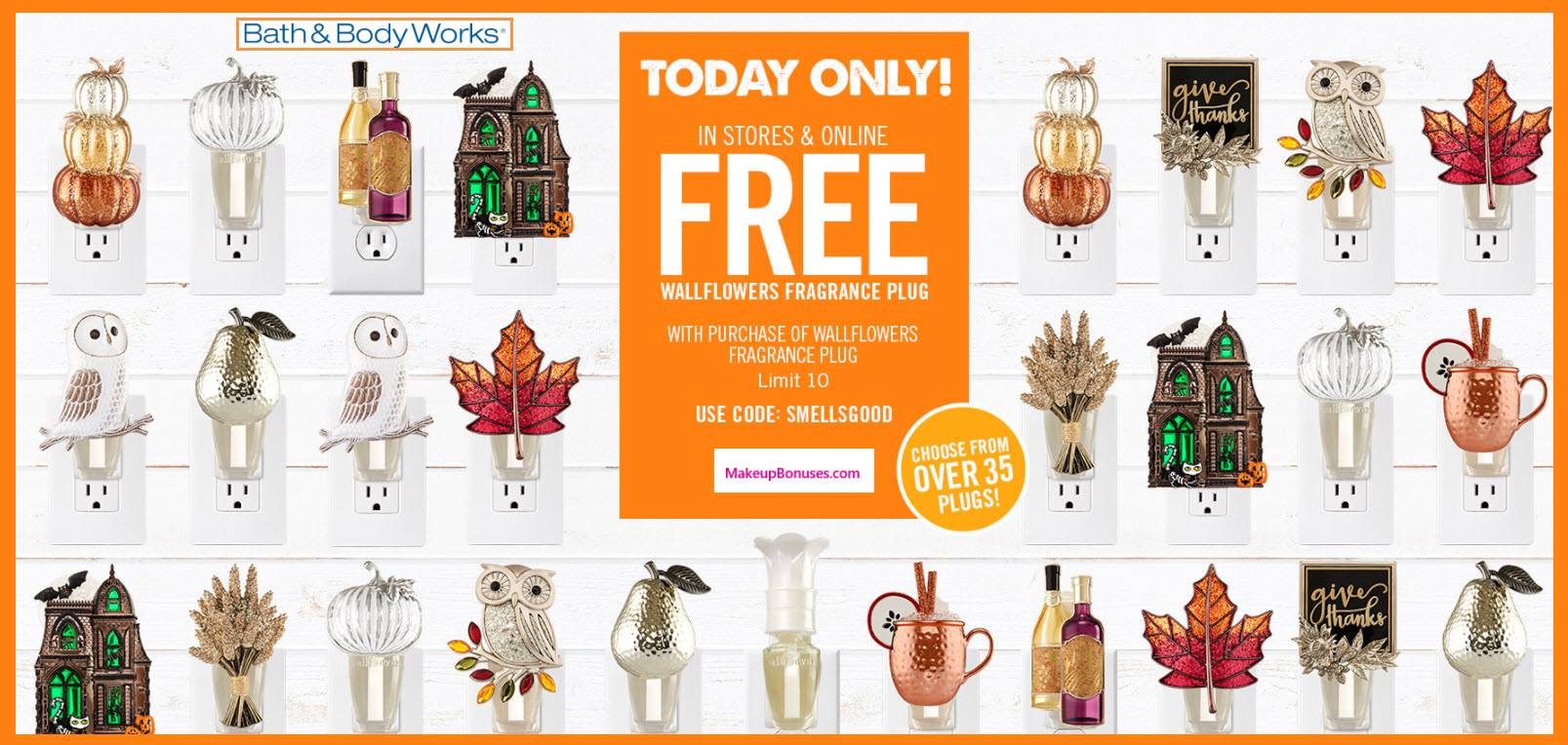 Bath & Body Works Wallflowers BOGO - Makeup Bonuses