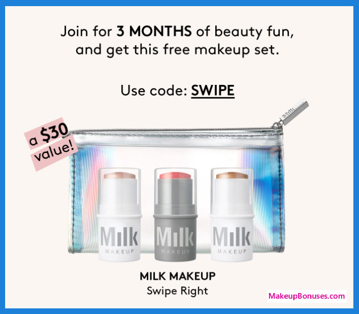 Receive a free 4-pc gift with your 3-month subscription purchase
