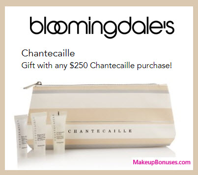Receive a free 4-pc gift with your $250 Chantecaille purchase