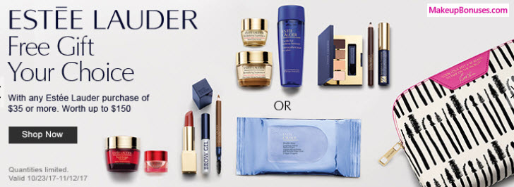 Receive your choice of 7-pc gift with your $35 Estée Lauder purchase