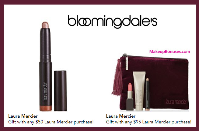 Receive a free 5-pc gift with your $95 Laura Mercier purchase
