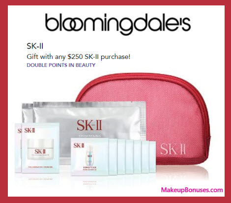 Receive a free 12-pc gift with your $250 SK-II purchase
