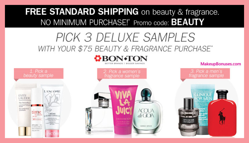 Receive your choice of 3-pc gift with your $75 Multi-Brand purchase