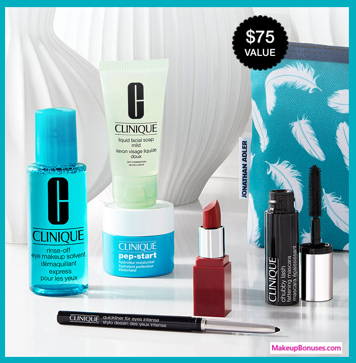 Receive your choice of 7-pc gift with your $28 Clinique purchase