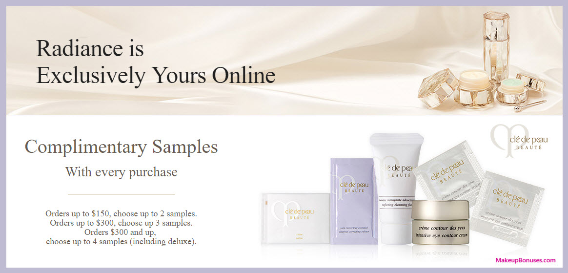 Receive your choice of 4-pc gift with your $300 Clé de Peau Beauté purchase