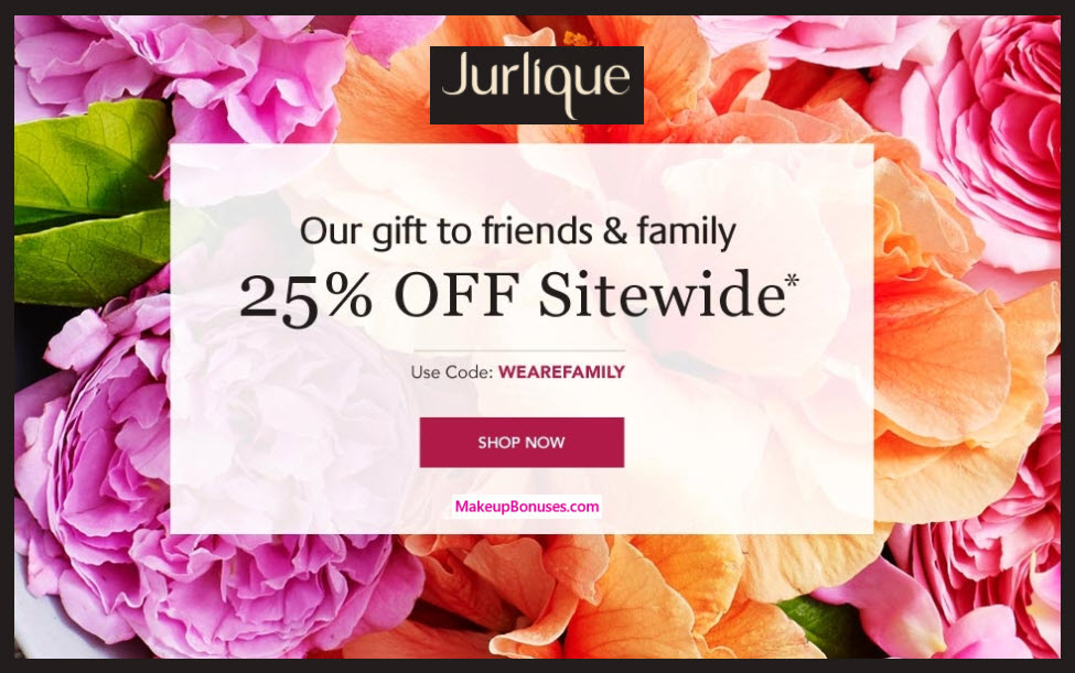 Jurlique Sale - MakeupBonuses.com