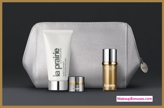 Receive a free 4-pc gift with your $400 La Prairie purchase