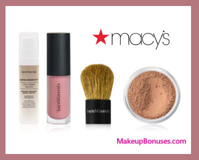 Receive a free 4-pc gift with your $75 Benefit Cosmetics purchase