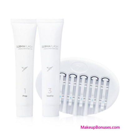 Receive a free 8-pc gift with your DermaFlash Device purchase