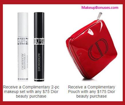 Receive a free 3-pc gift with your $175 Dior Beauty purchase