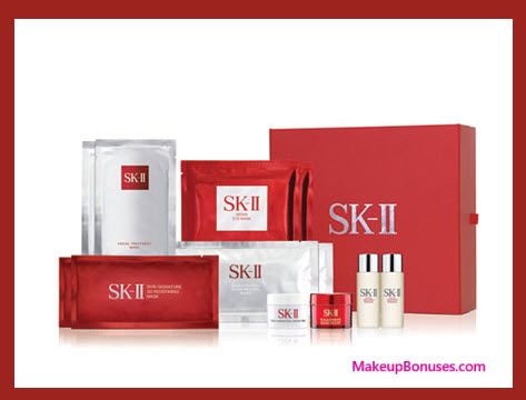 Receive a free 12-pc gift with your $1000 SK-II purchase