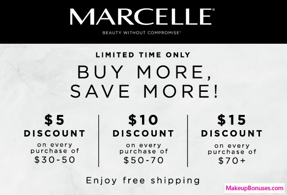 Marcelle Sale - MakeupBonuses.com