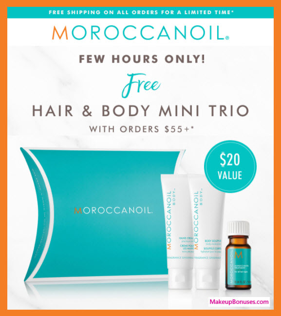 Moroccanoil Sale - MakeupBonuses.com