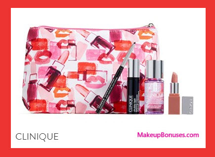 Receive a free 5-pc gift with your $40 Clinique purchase