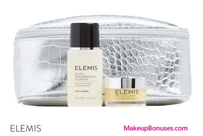 Receive a free 3-pc gift with your $80 Elemis purchase