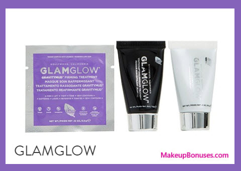 Receive a free 3-pc gift with your $75 GlamGlow purchase