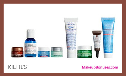 Receive a free 8-pc gift with your $125 Kiehl's purchase