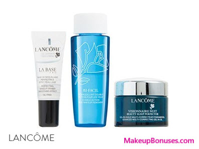 Receive a free 3-pc gift with your $35 Lancôme purchase