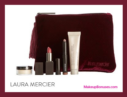 Receive a free 5-pc gift with your $125 Laura Mercier purchase
