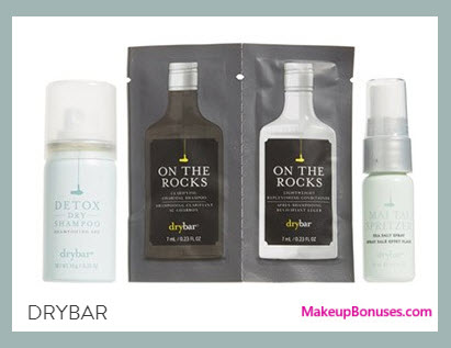 Receive a free 4-pc gift with your $55 drybar purchase