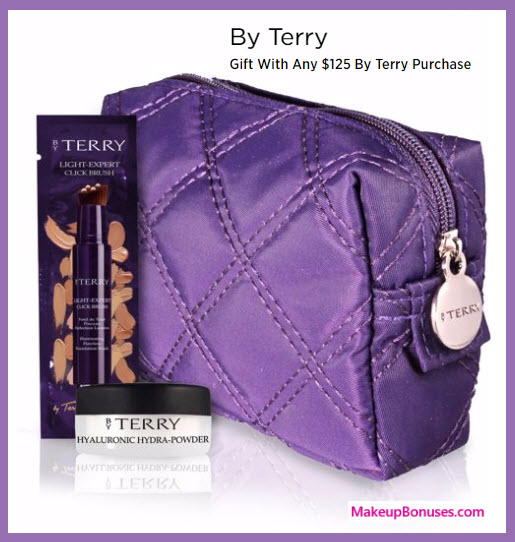 Receive a free 3-pc gift with your $125 By Terry purchase