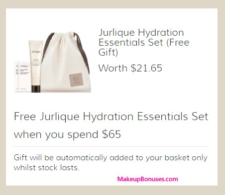 Receive a free 4-pc gift with your $65 Jurlique purchase