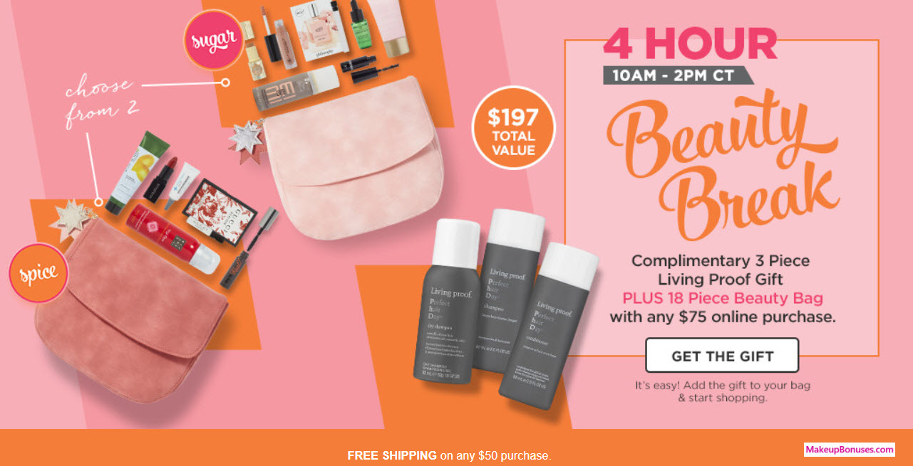 Receive a free 18-pc gift with your $75 Multi-Brand purchase