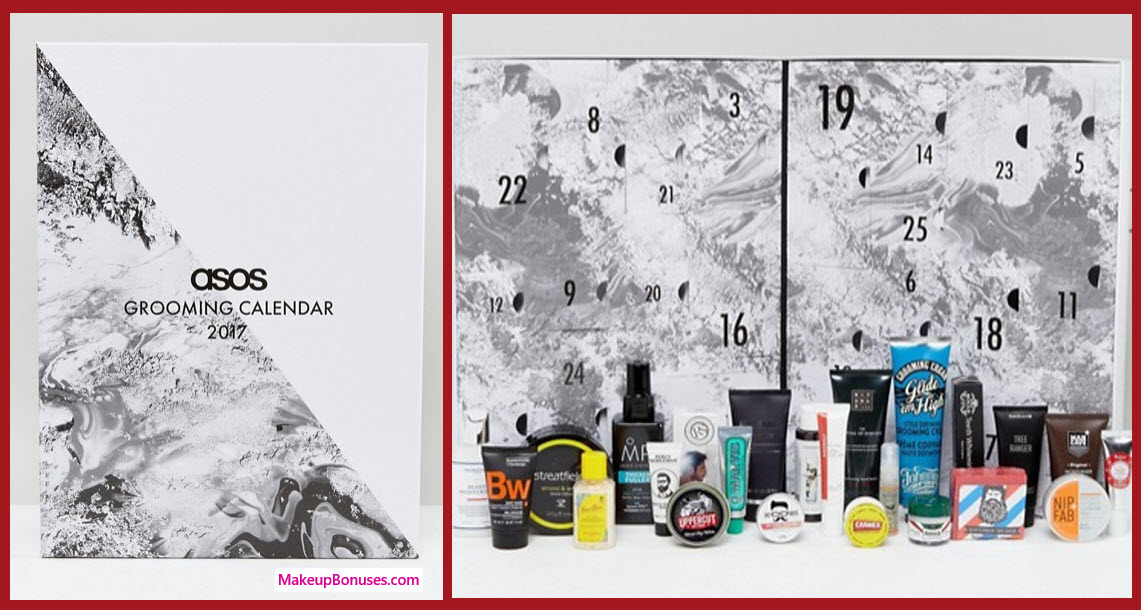 The Grooming Advent Calendar- MakeupBonuses.com