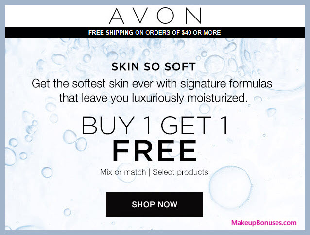 Receive a free 3-pc gift with your 3 Skin So Soft products purchase