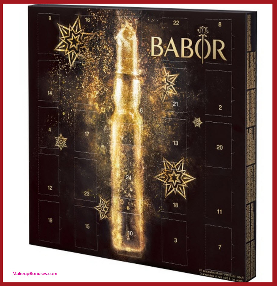 BABOR Advent Calendar [Limited Edition]- MakeupBonuses.com