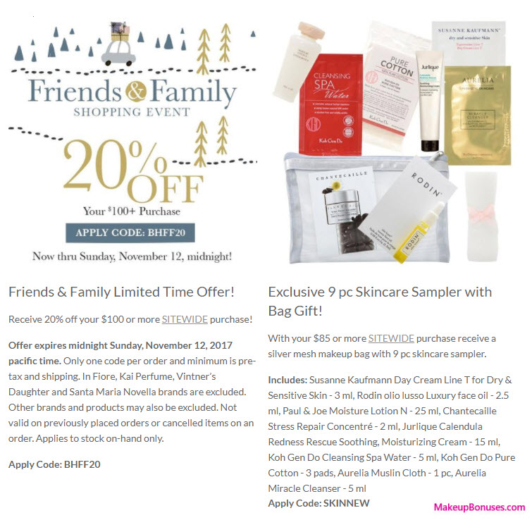Receive a free 10-pc gift with your $85 Multi-Brand purchase