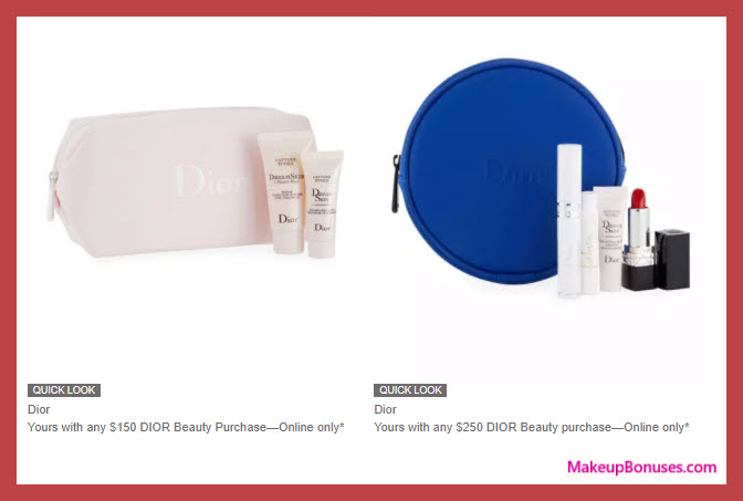 Receive a free 8-pc gift with your $250 Dior Beauty purchase