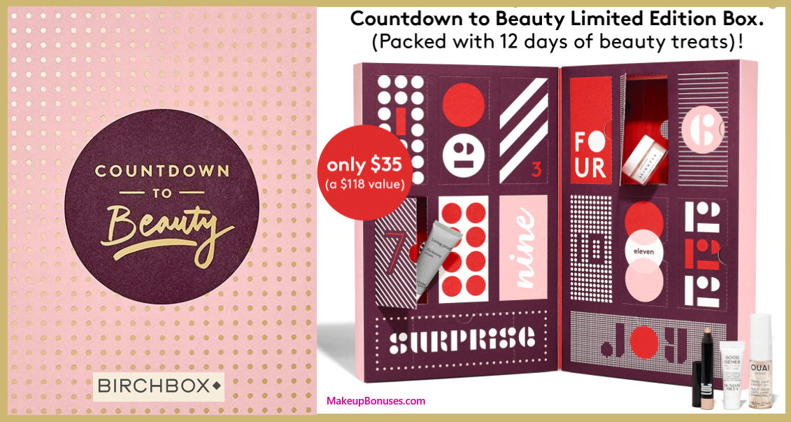 Limited Edition: Countdown to Beauty- MakeupBonuses.com