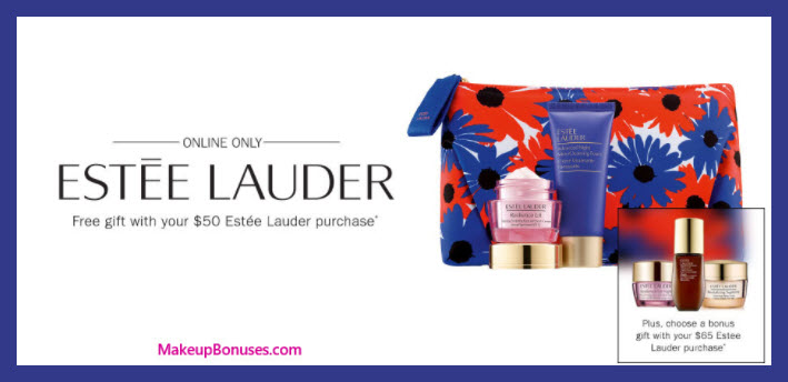 Receive a free 3-pc gift with your $50 Estée Lauder purchase