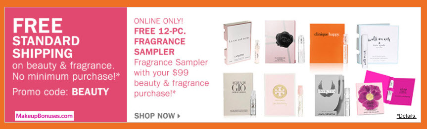 Receive a free 12-pc gift with your $99 Multi-Brand purchase