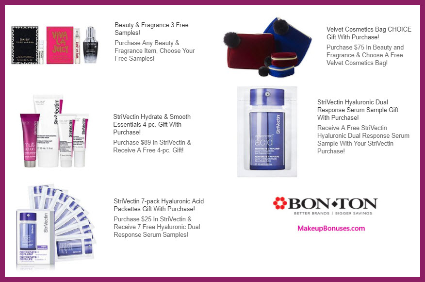 Receive a free 4-pc gift with your $89 StriVectin purchase