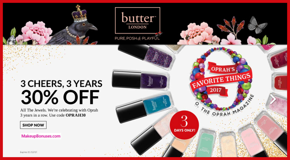 Butter London Sale - MakeupBonuses.com