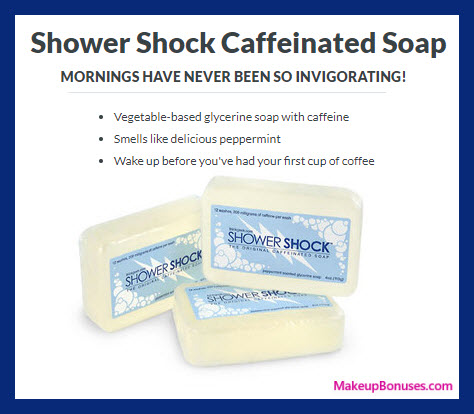 Shower Shock Caffeinated Soap - MakeupBonuses.com