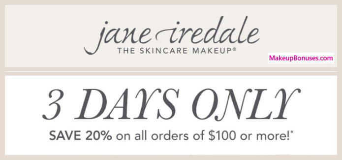 Jane Iredale Sale - MakeupBonuses.com