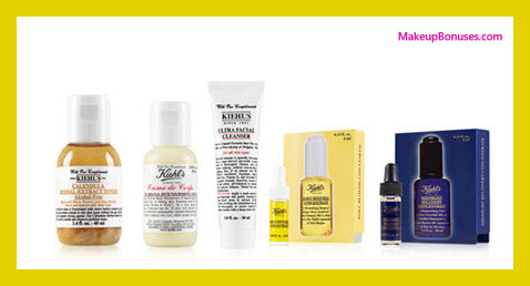 Receive a free 5-pc gift with your $95 Kiehl's purchase