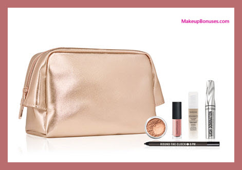 Receive a free 6-pc gift with your $60 bareMinerals purchase