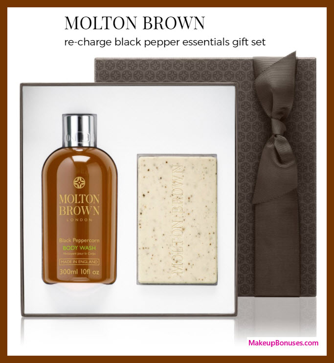 MOLTON BROWN re-charge black pepper essentials gift set - MakeupBonuses.com