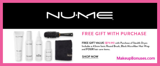 Receive a free 6-pc gift with your Stealth Dryer purchase