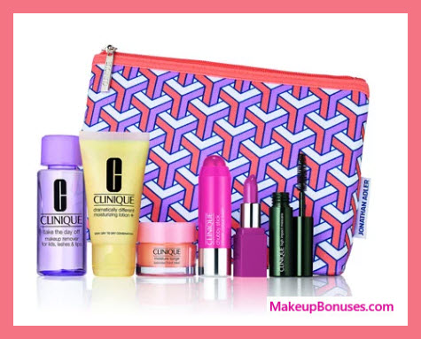 Receive a free 7-pc gift with your $50 Clinique purchase