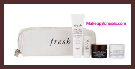Receive a free 5-pc gift with your $125 Fresh purchase