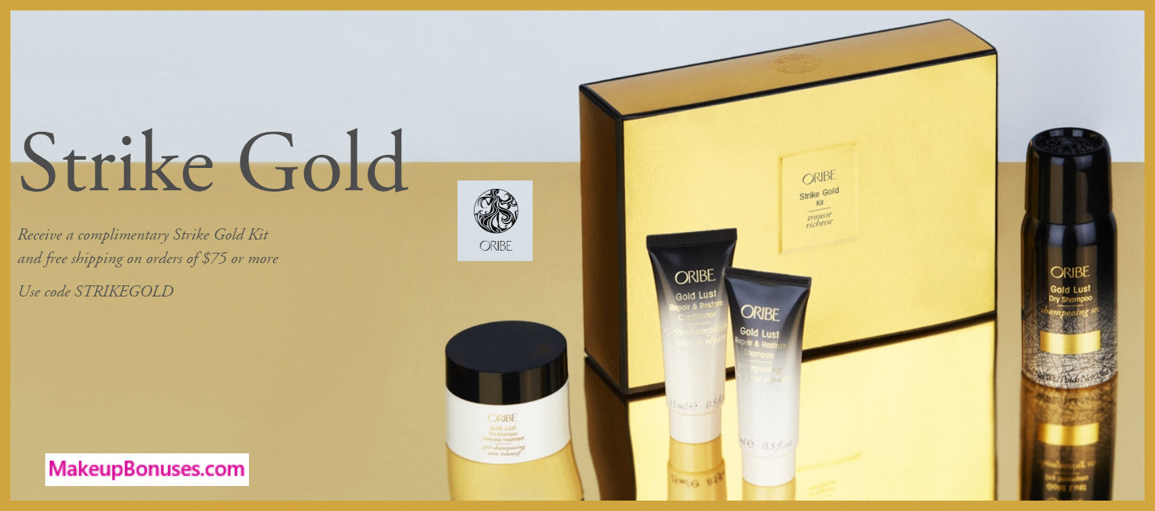 Oribe 4piece Free Bonus Gift Makeup Bonuses