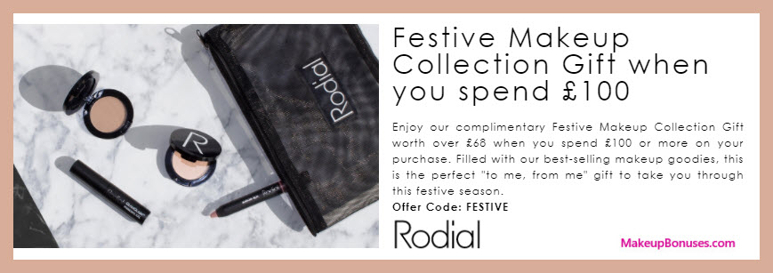 Receive a free 5-pc gift with your ~$133 (100 GBP) purchase